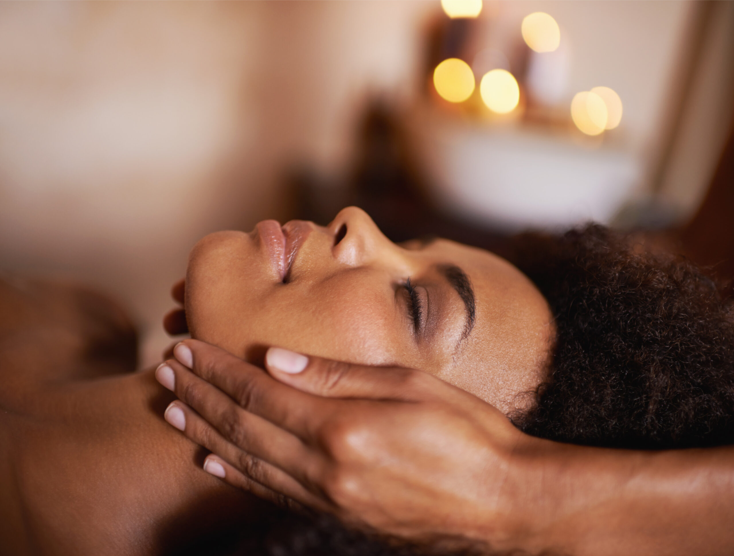 Rejuvenating face massage